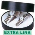 Emballage rond de boîte de montre de carton de conception faite sur commande de haute qualité de lien supplémentaire